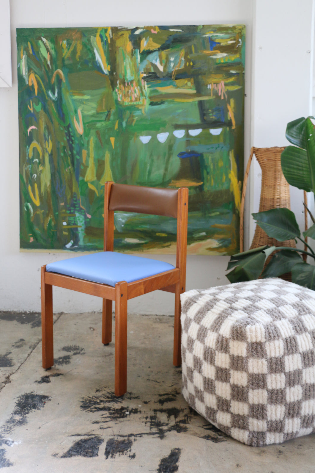 Mid Century Modern Teak Side Chair