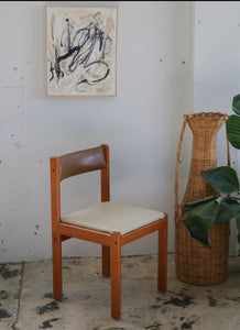 Pair of Mid Century Modern Teak Chair