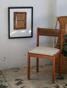 Pair of Mid Century Modern Teak Chair