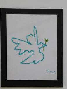 Picasso Dove of Peace Tile Wallhanging