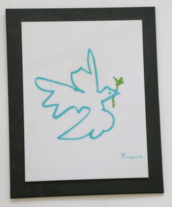 Picasso Dove of Peace Tile Wallhanging