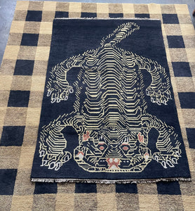 Wool Tiger Rug