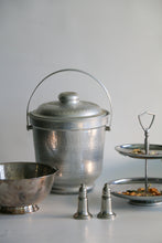 Load image into Gallery viewer, 1970s Italy Hammered Metal Ice
Bucket
