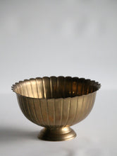 Load image into Gallery viewer, Brass Pedestal Bowl
