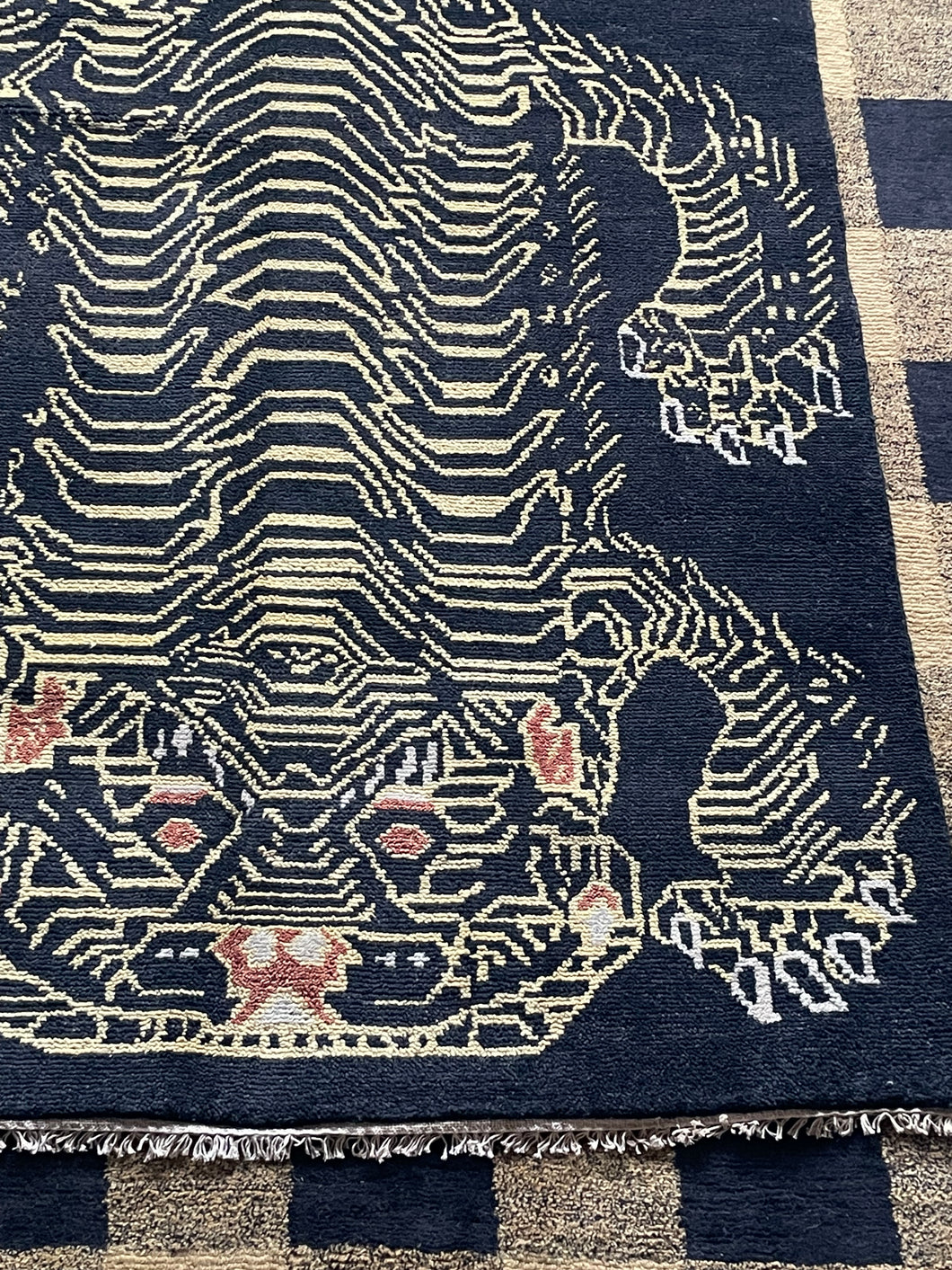 Wool Tiger Rug