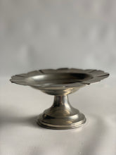 Load image into Gallery viewer, Footed silver dish
