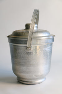 1970s Italy Hammered Metal Ice
Bucket