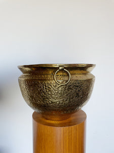 Extra Large Brass Planter Made in Hong Kong