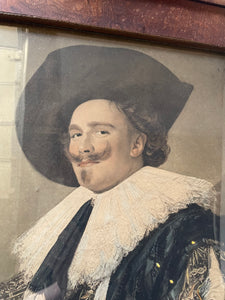 “The Laughing Cavalier “by Frans Hals Framed Lithograph